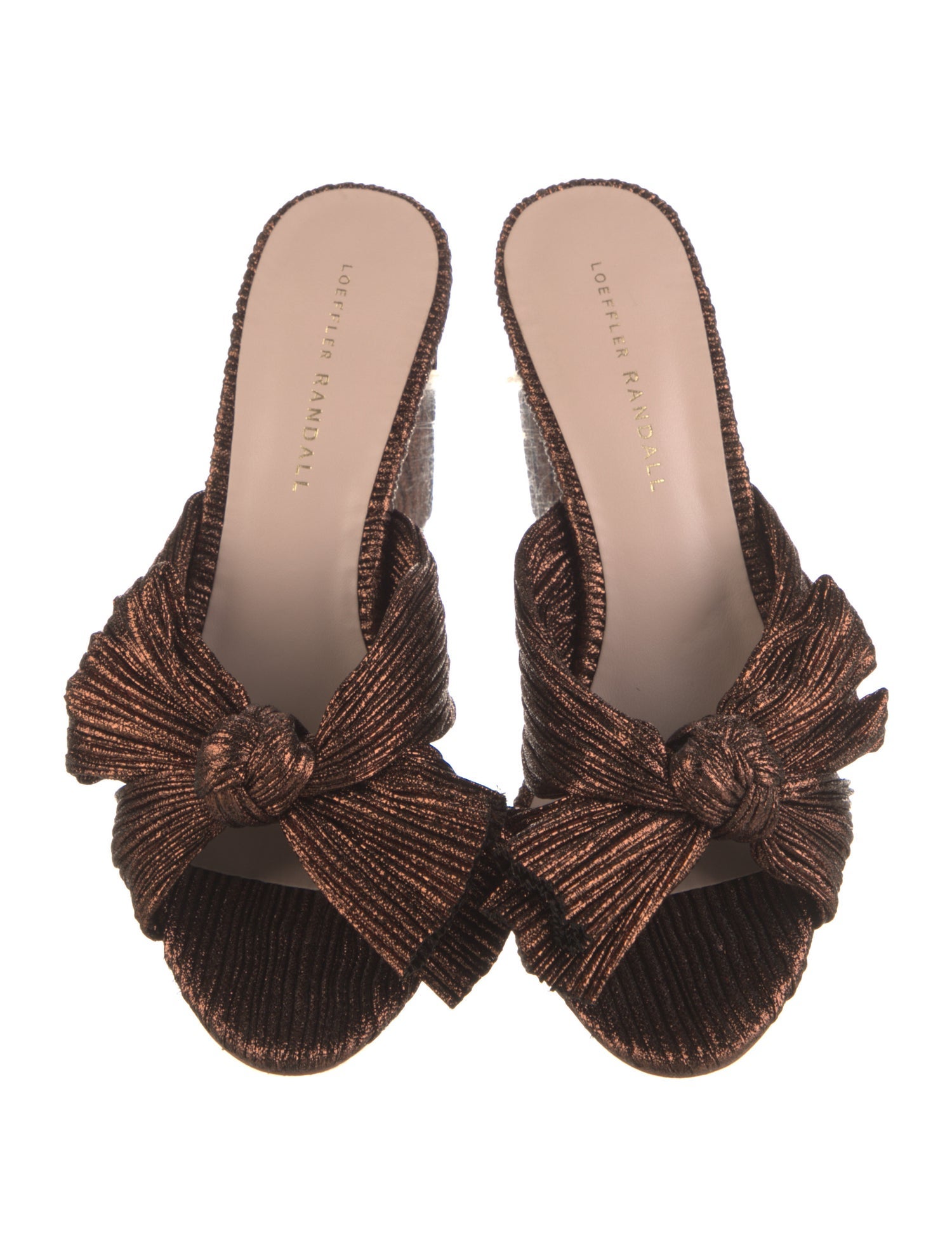 Loeffler Randall Bow Accents Slides